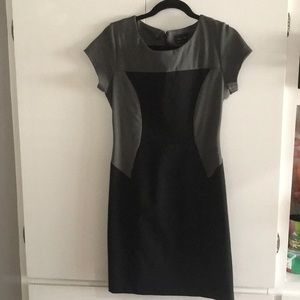 Max and Cleo black and grey pencil dress, sz 10